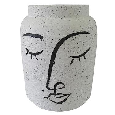 Imagem de D VASO EM CIMENTO BRANCO