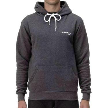 Imagem de Moletom Oakley Bunker Hoodie Athletic Heather Grey-Masculino