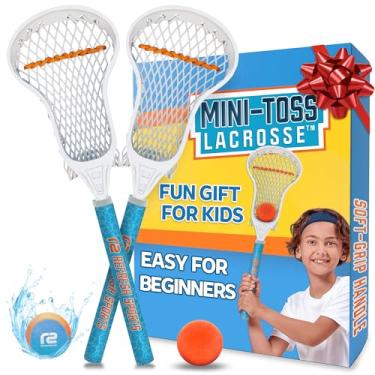 Imagem de Bastões de lacrosse Mini Toss – Brinquedos divertidos de piscina para crianças de todas as idades – 2 bastões relaxantes e 2 bolas – Melhor jogo de praia para meninos e meninas – Presentes de