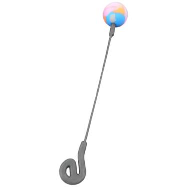 Imagem de menolana Baquetas para gongo, baquetas de fricção, cores aleatórias, acessórios para instrumentos musicais de meditação, gongos chineses e percussão, 1 Pedaço