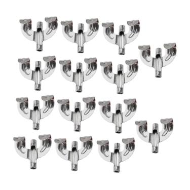 Imagem de predolo Conjunto de 14 ganchos para bumbo e caixa - Peças de reposição para instrumentos de percussão