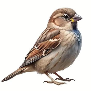 Imagem de Adesivos de vinil de PVC A Bird Decalques autoadesivos à prova d'água para carros, laptops, caminhões, motocicletas, parede, janela, bagagem, capa de arranhão, decoração de porta