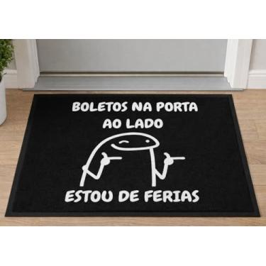 Imagem de Capacho Ferias Divertido Flork 60x40cm Diversos Modelos (BoletoFerias)