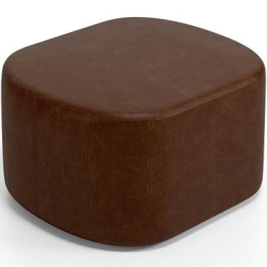 Imagem de Puff Decorativo Orgânico Para Living Quarto 70cm Doha W01 material sin