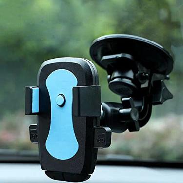 Imagem de LEEMASING Suporte de telefone universal de 360 graus para carro com sucção forte para iPhone 12 Pro Max mini 11 iPhone X XR XS 8 8 Plus, Samsung Galaxy Samsung S10 S9 S8 S7 Edge