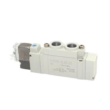 Imagem de SY5220 SY5220-5LZD-01 SY5320 Corpo da válvula solenoide de porta portada/Unidade única 5LZE 5LZ 01 C6 C8(SY5320-5LZD-01)