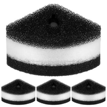 Imagem de Frienda 12 almofadas de filtro de aquário de substituição para filtro de canto de 10 a 30 galões, espuma de aquário, esponja de mídia acionada a ar para filtragem de água de tanque de peixes, branco e