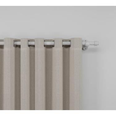 Imagem de Cortina Macau Sem Forro Linho 2,80m x 2,30m Toque Natural e Sofisticado para o seu Espaço.