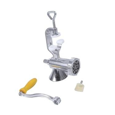 Imagem de Naroote Moedor de Carne Durável Torção Picador para Ferramenta de Cozinha Em Casa Salsicha Carne, Liga de Alumínio Manual Manual Moedor de para Mesa, Restaurante