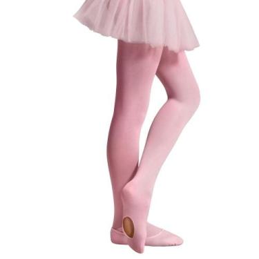 Imagem de Meia-Calça Ballet Fio 40 Selene 9585.001 Infantil, Rosa, Claro, M