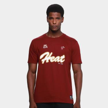Imagem de Camiseta NBA Miami Heat Mitchell & Ness Masculina-Masculino