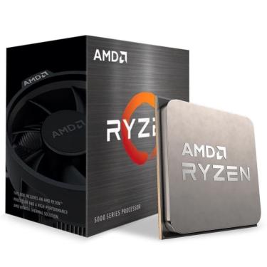 Imagem de Processador AMD Ryzen 5 5600X, 3.7GHz , Cache 35MB, 6 Núcleos, 12 Threads, AM4 - 100-100000065BOX-Unissex