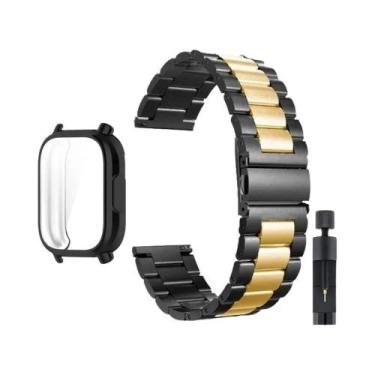 Imagem de Pulseira De Metal Luxuosa Para Redmi Watch 5, Estojo Macio De TPU, Pul