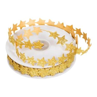 Imagem de Fiocias Fita Decorativa com Brilhantes, 1 Metro de Comprimento, para Festas, Dia de ação de Graças E Carros, Ouro