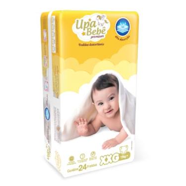 Imagem de Fralda Upa Bebe Premium Jumbo Xxg Com 24