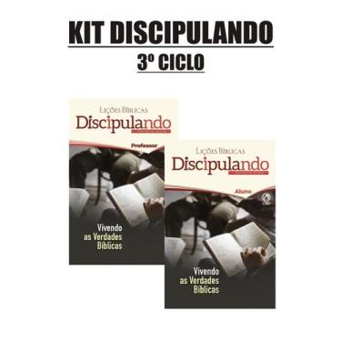 Imagem de Kit revistas discipulando 3 ciclo cpad - 1 aluno + 1 professor