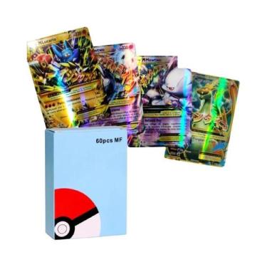 Imagem de Cartas Pokémon Versão Francesa 2025 VMAX V EX GX MEGA Treinador De Bat