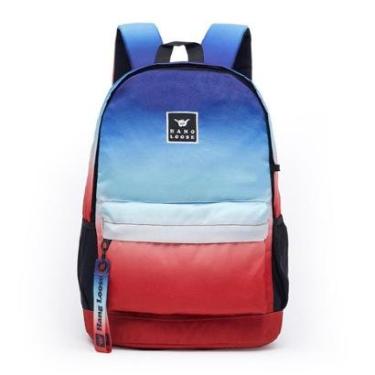Imagem de Mochila Bolsa Hang Loose Resistente Grande Estampada Espaçosa Notebook 18 Litros-Unissex