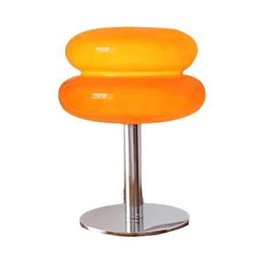Imagem de Luminária De Mesa LED Nórdica Bauhaus Macaron De Vidro, Regulável, Pro