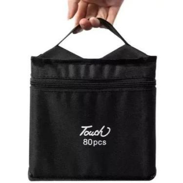 Imagem de Kit de Marcadores - Magic Brush 80 Cores Ponta Dupla - Bbr