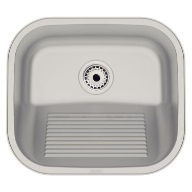 Imagem de Tanque de Encaixe 40x35 Tramontina Hera Compact 19 em Aço Inox Escovado 94404107