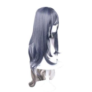 Imagem de Peruca de cosplay Arknights Texas Omertosas para cabelo sintético - yi