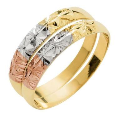 Imagem de Par de Aparadores de Aliança de Ouro 18k Stella - Meu Anel, 16