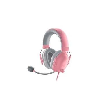 Imagem de Headset Gamer Razer BlackShark V2 X, Drivers 50mm, Surround 7.1, 3.5 mm, Rosa - RZ04-03240800-R3U1