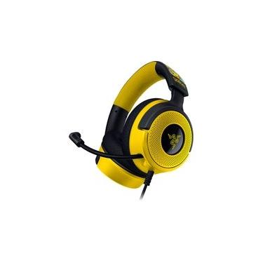 Imagem de Headset Gamer Razer Kraken V4 X, Som Surround 7.1, Conexão USB, Pokémon Kanto Starters Edition - RZ04-05180300-R3M1
