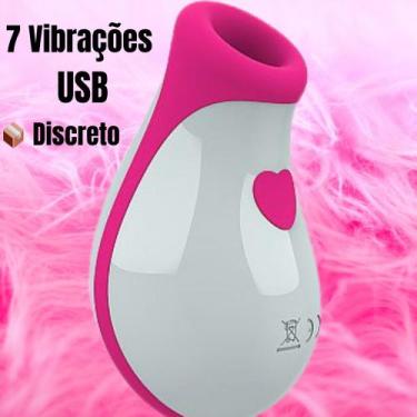 Imagem de Sugador de Clitóris Heart 7 Velocidades Vibrador Feminino Sugador Clit