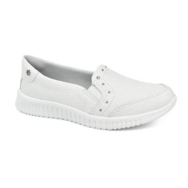 Imagem de Tênis Kolosh Feminino Branco Calce Fácil Elegante-Feminino