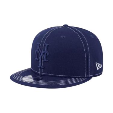 Imagem de Boné New Era 950 Contrast Stitching New York Mets Azul-Masculino