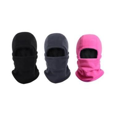 Imagem de Balaclava Unissex Quente De Inverno À Prova De Vento Para Esqui, Cicli