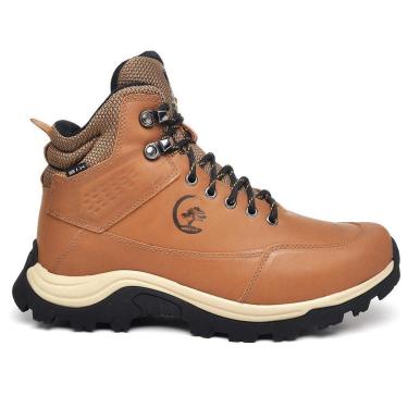 Imagem de Bota Coturno Hiker Masculina Couro Cano Médio Resistente-Masculino