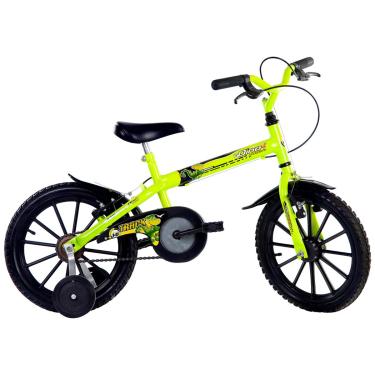 Imagem de Bicicleta Track Bikes Dino Neon Infantil - Aro 16-Unissex