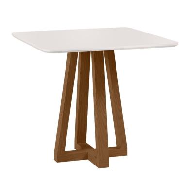 Imagem de Mesa de Jantar Livia Piccola Quadrada - Tampo Laqueado, Madeira/MDF – Sonetto