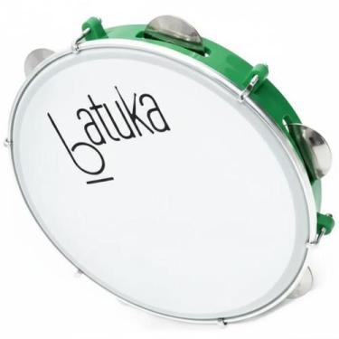 Imagem de Pandeiro Batuka Profissional 10" Com Pele Branca