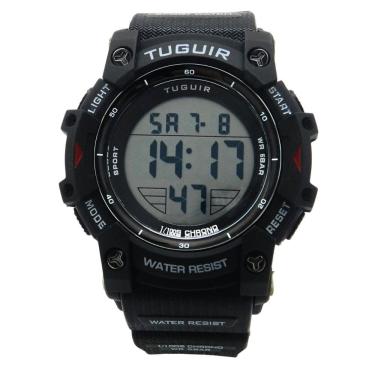 Imagem de Relógio Tuguir Masculino Ref: Tg30453 Oversized Esportivo Digital