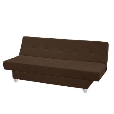 Imagem de Sofá Cama Xangai 3 Lugares Veludo Reclinável 3 Estágios - Meu Estofado