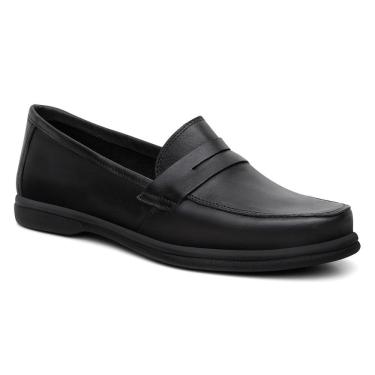 Imagem de Mocassim Feminino Couro Conforto Casual Elegânte