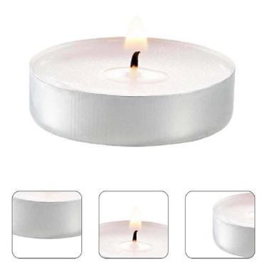 Imagem de 20 Velas Fondue Rechaud Jantar Suporte Aluminio 1,7cm - Freecom