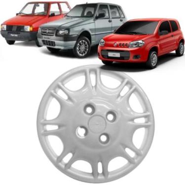 Imagem de 1 Calota Uno Smart 2000 Aro 13 Polegadas Parafuso Cubo Baixo Grid