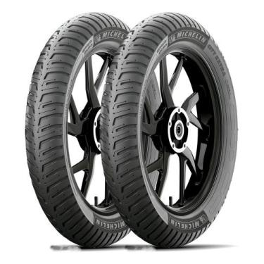 Imagem de Par Pneu 80/100-18 + 90/90-18 City Extra - HAOJUE DK 150 / RD 125 135 