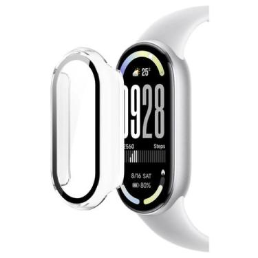 Imagem de Case de acrílico e tela de vidro para Xiaomi Smart Band 10 Cor da case
