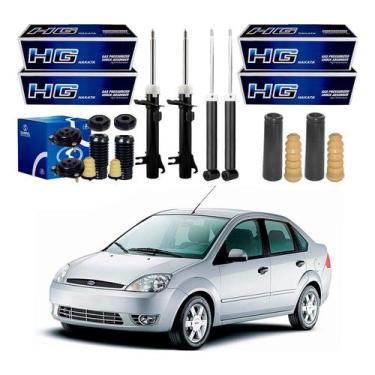 Imagem de Amortecedor Dianteiro Traseiro Fiesta Sedan 1.6 2003 A 2006 - Nakata