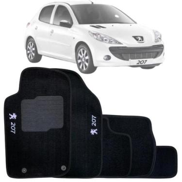 Imagem de Jogo de tapete carpete peugeot 207 2008 09 10 11 2012 2013 - IN, SOFT