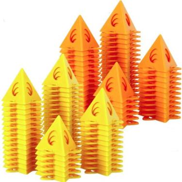 Imagem de Kit Suporte Cone Para Pintura E Verniz Marcenaria Profissional Tripé D