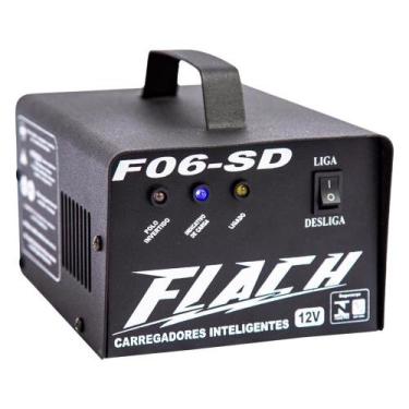 Imagem de Carregador de Bateria 6A 14V Bivolt - Flach F06 SD
