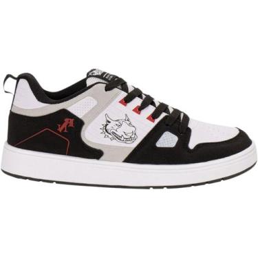 Imagem de Tênis Red Nose SB Masculino Estilo Skate Casual, Preto bco vermelho, 3