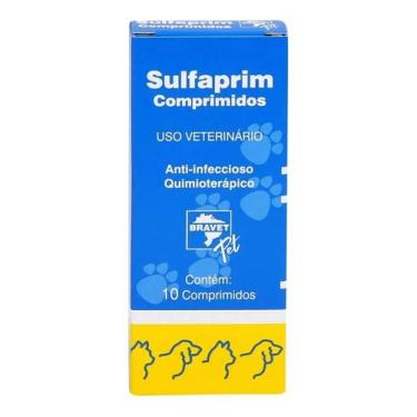 Imagem de Sulfaprim Anti-infeccioso 10 Comprimidos - Bravet